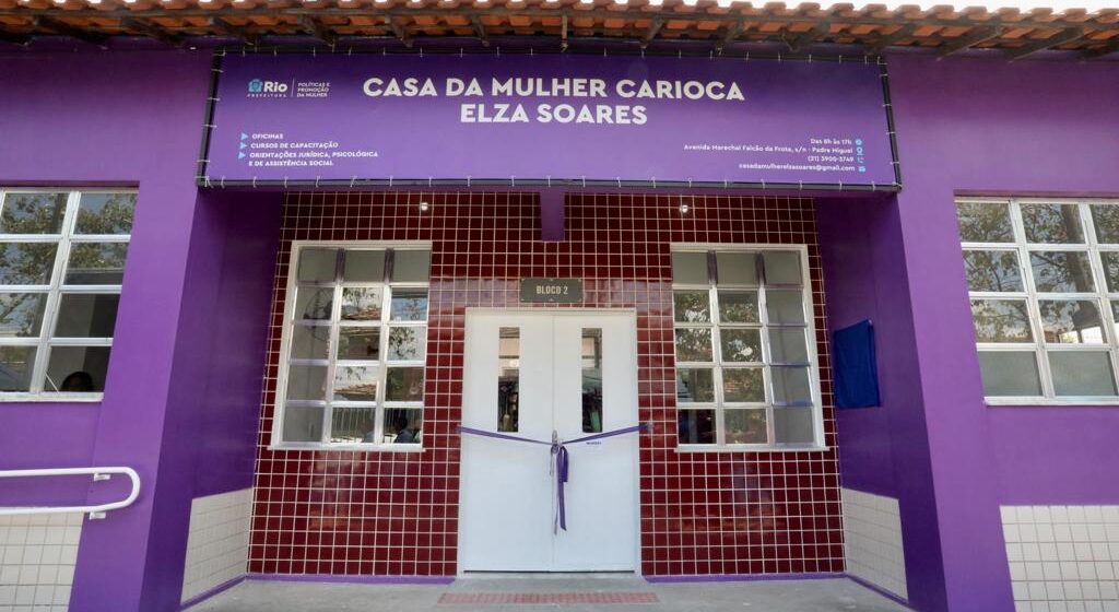 Rio inaugura a Casa da Mulher Carioca Elza Soares