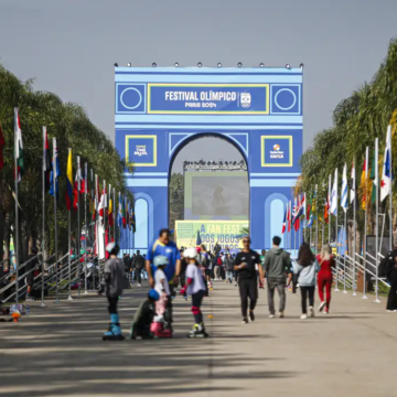 Parque Villa-Lobos ganha mini Champs-Élysées para fanfest olímpica